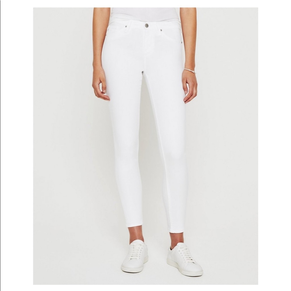 AG ADRIANO GOLDSCHMIED Legging Ankle White Pants